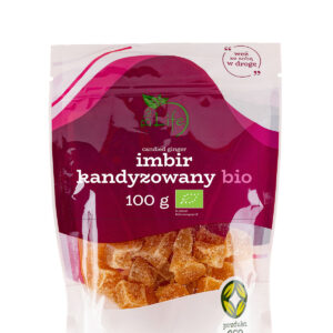 Imbir kandyzowany 100g BIO BIOLIFE