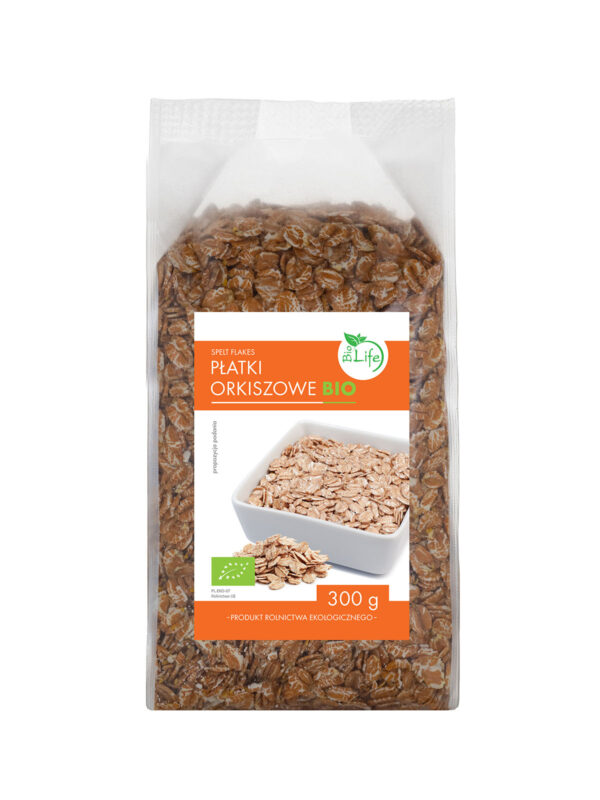 Płatki orkiszowe BIO 300g BIOLIFE