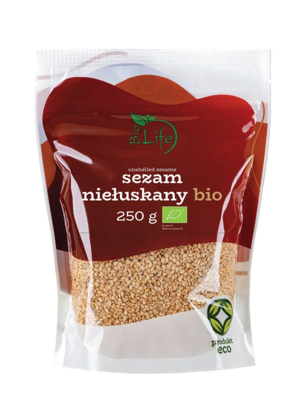 Sezam niełuskany BIO 250g BIOLIFE