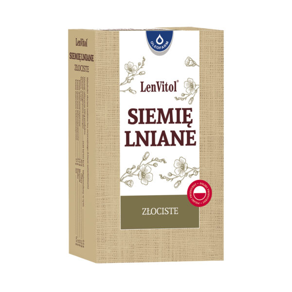 Siemię lniane złociste 250g OLEOFARM