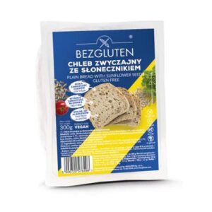 Chleb zwyczajny ze słonecznikiem 300g BEZGLUTEN chleb bez glutenu