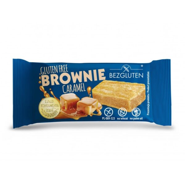 Brownie karmelowe bezglutenowe 40g BEZGLUTEN
