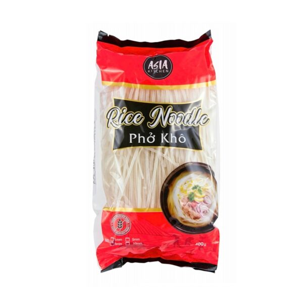 Makaron ryżowy (3mm) 400g ASIA KITCHEN