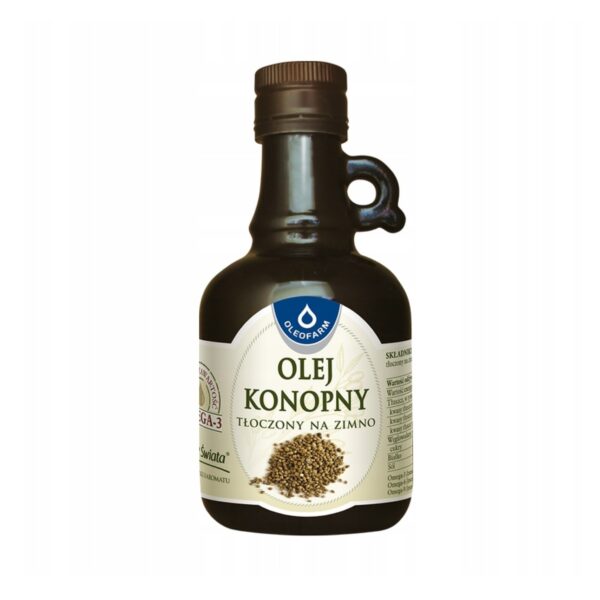 Olej konopny 250 ml OLEOFARM