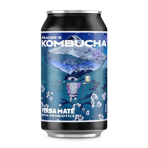 Kombucha Yerba mate 330ml PRAGER'S