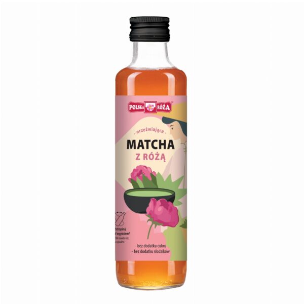 Herbata Matcha różana 250ml POLSKA RÓŻA