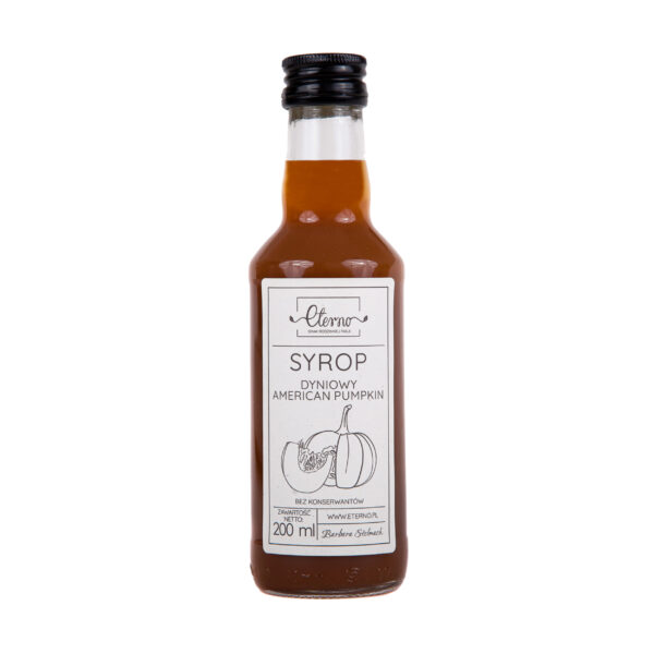 Syrop dyniowy American Pumpkin 200ml ETERNO