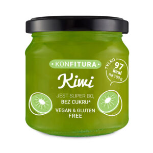 Konfitura owocowa Kiwi bez dodatku cukru 190g KONFITURA