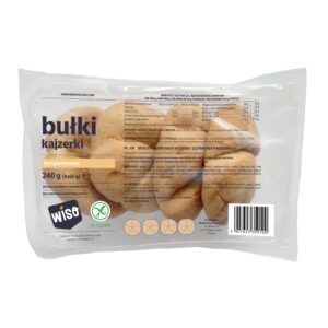 Bułki kajzerki bezglutenowe 240g WISO