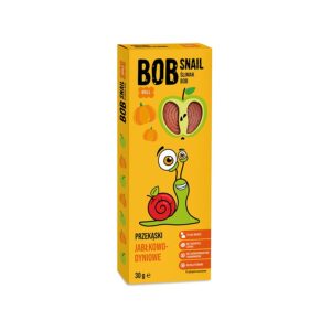 Przekąska jabłkowo - dyniowa bez dodatku cukru 30g BOB SNAIL