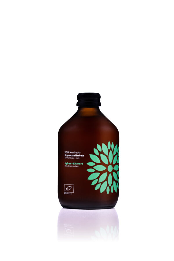 Kombucha BIO Ogórek + Kolendra Original 330 ml VIGO