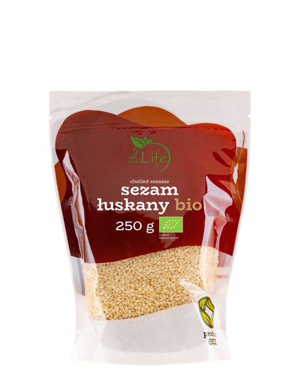 Sezam łuskany BIO 250g BIOLIFE