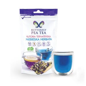 Klitoria Ternateńska - Niebieska Herbata 25 g BUTTERFLY PEA TEA