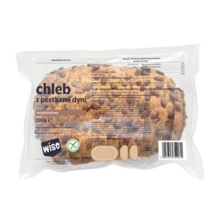 Chleb z pestkami dyni bezglutenowy 350g WISO chleb bez glutenu