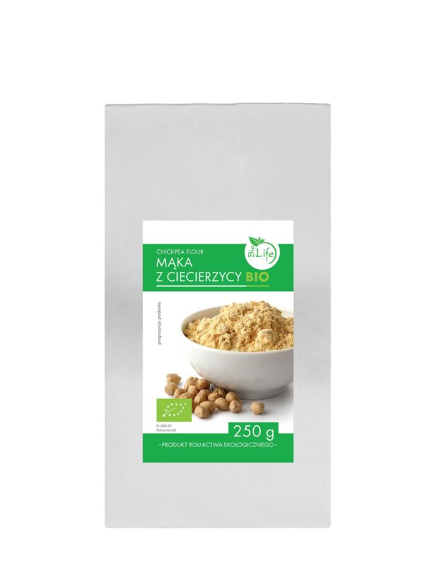 Mąka z ciecierzycy 250g BIO BIOLIFE