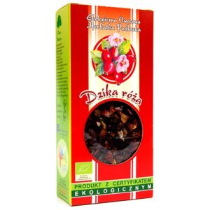 Herbatka Dzika róża BIO 100g DARY NATURY
