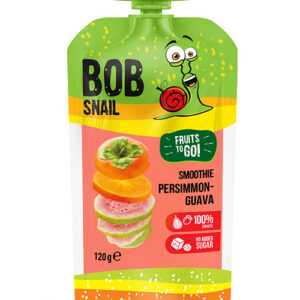 Smoothie kaki, guawa bez dodatku cukrów 120g BOB SNAIL