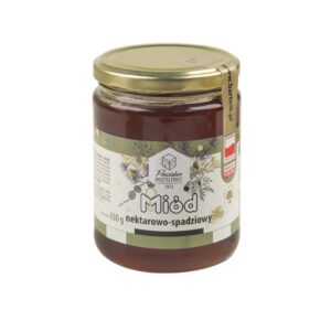 Miód nektarowo spadziowy250g Pasieka Kasztelewicz BARTNIK