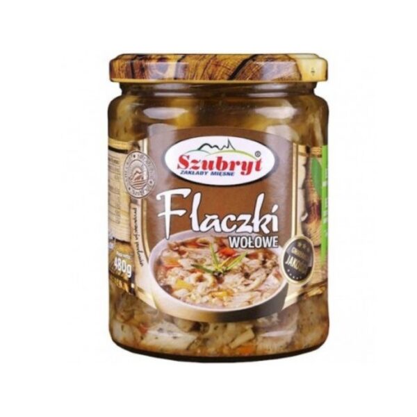 Flaczki wołowe 480g SZUBRYT