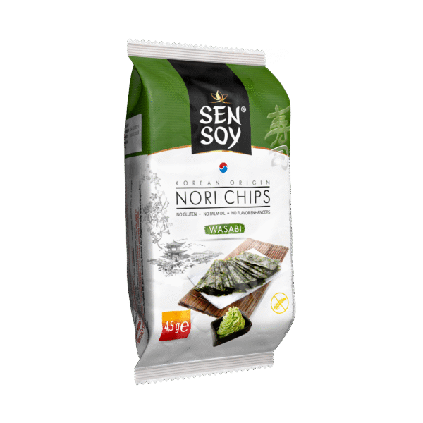 Chipsy Nori Wasabi Korea 4,5g SEN SOY
