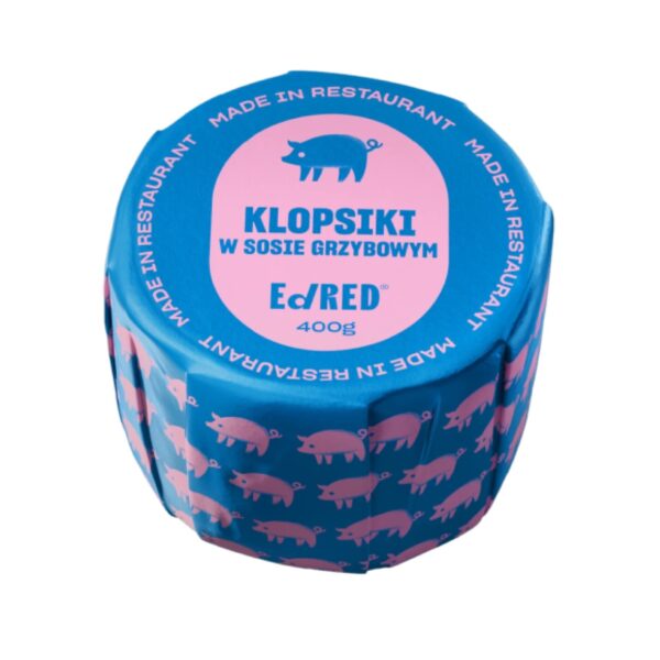 Klopsiki wieprzowe w sosie grzybowym 400g ED RED CASUAL