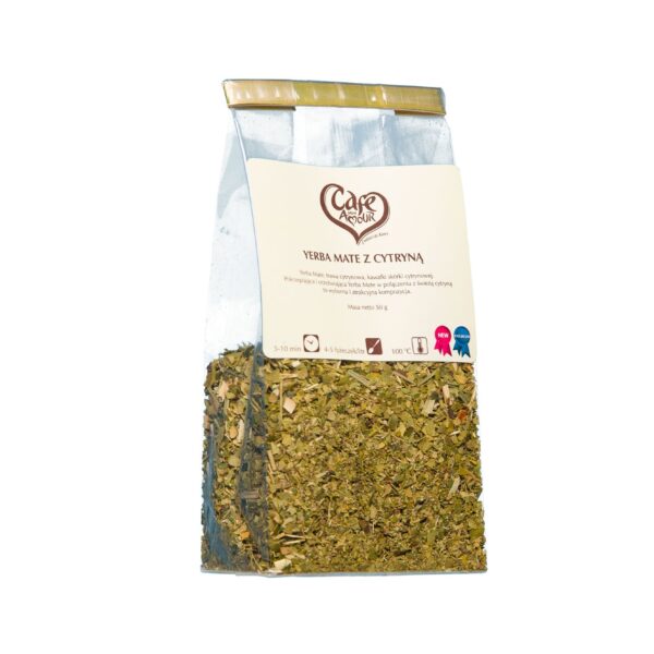 Herbata zielona Yerba mate z cytryną 50g CAFE CREATOR