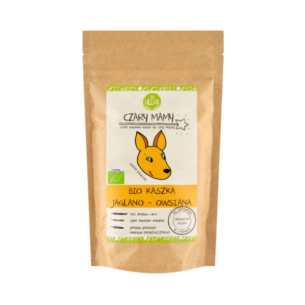 Kaszka Jaglano - Owsiana BIO Czary Mamy 200g HELPA