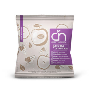 Chipsy Jabłko czarna porzeczka z witaminami 18g CRISPY NATURAL