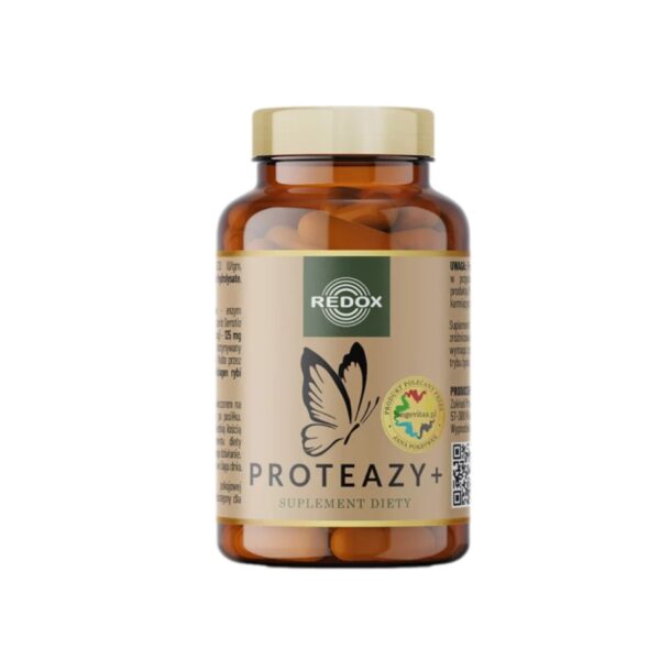 Proteazy+ 60 kapsułek RED-OX