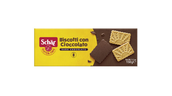 Herbatniki z gorzką czekoladą BISCOTTI CON CIOCCOLATO 150g SCHAR