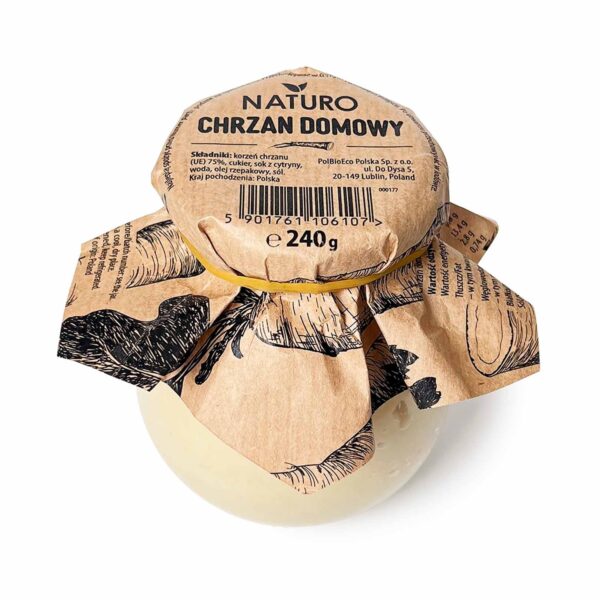 Chrzan domowy 240g NATURO