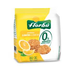 Ciastka o smaku cytrynowym bez dodatku cukrów 130g FLORBU