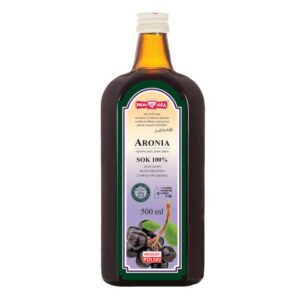 Sok z aronii 100% 500ml POLSKA RÓŻA