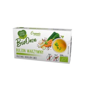 Kostka rosołowa warzywna BIO 66g BIOOAZA