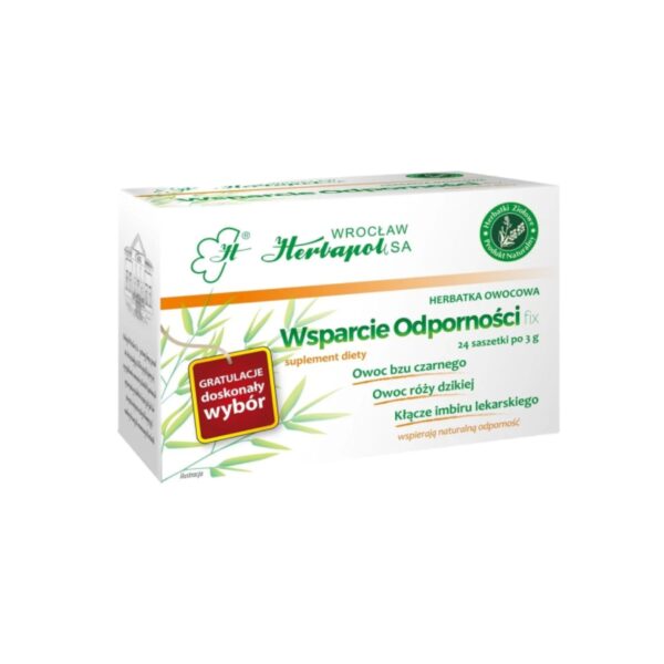 HERBAPOL WROCŁAW Herbatka wsp. odporność 24x3g