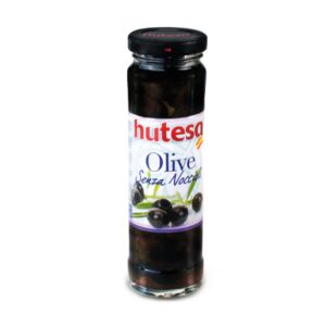 Oliwki czarne bez pestek w zalewie 140g HUTESA