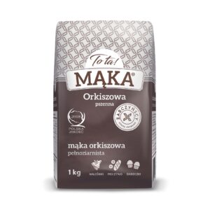 Mąka orkiszowa pełnoziarnista 1 kg TO TA