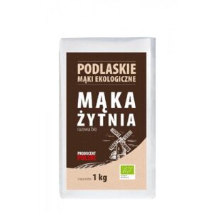 Mąka żytnia razowa BIO typ 2000 1kg BIOLIFE