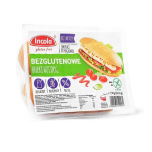 Bułka hot-dog bezglutenowa 130g INCOLA