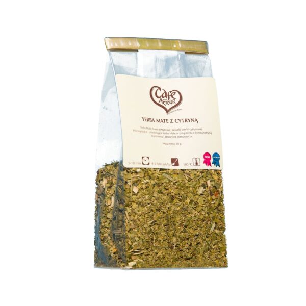 Herbata zielona Yerba mate z cytryną 50g CAFE CREATOR