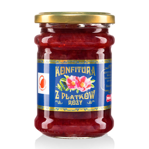 Konfitura z płatków róży 330g POLSKA RÓŻA