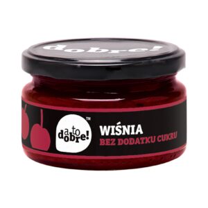 Konfitura z Wiśni bez dodatku cukru 195g ATODOBRE!