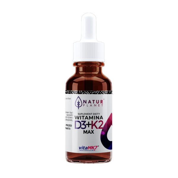 NATUR PLANET Krople witam.d3+k2mk7 max 30ml