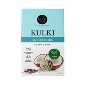 Kulki kokos & chia 50g LEVANN