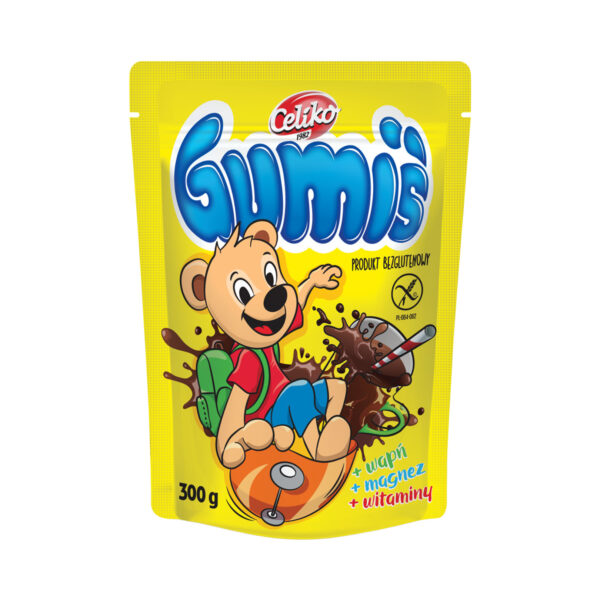 Kakao gumis bezglutenowe 300g CELIKO