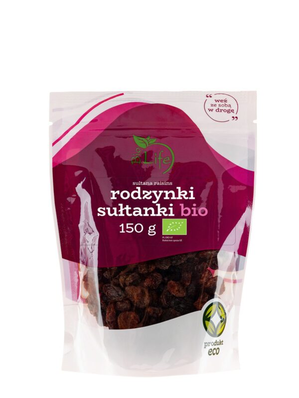 Rodzynki sułtanki BIO 150g BIOLIFE