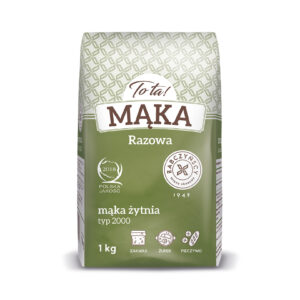 Mąka żytnia typ 2000 1 kg TO TA
