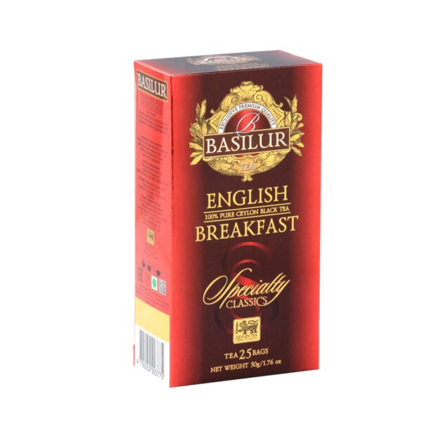 Herbata - English Breakfast saszetka 25x2g BASILUR