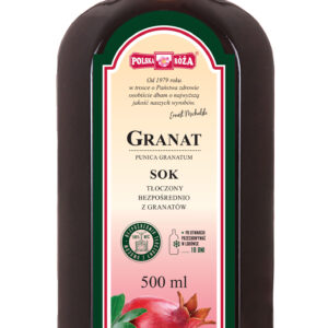 Sok z granatu 100% 500ml POLSKA RÓŻA