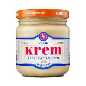 Krem z gorczycy z miodem 200g KONIK